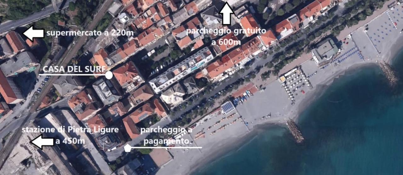 Casa Del Surf - By Ligooria Apartment Pietra Ligure Exterior foto